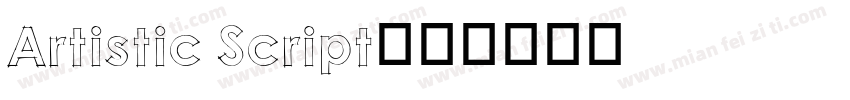 Artistic Script字体转换